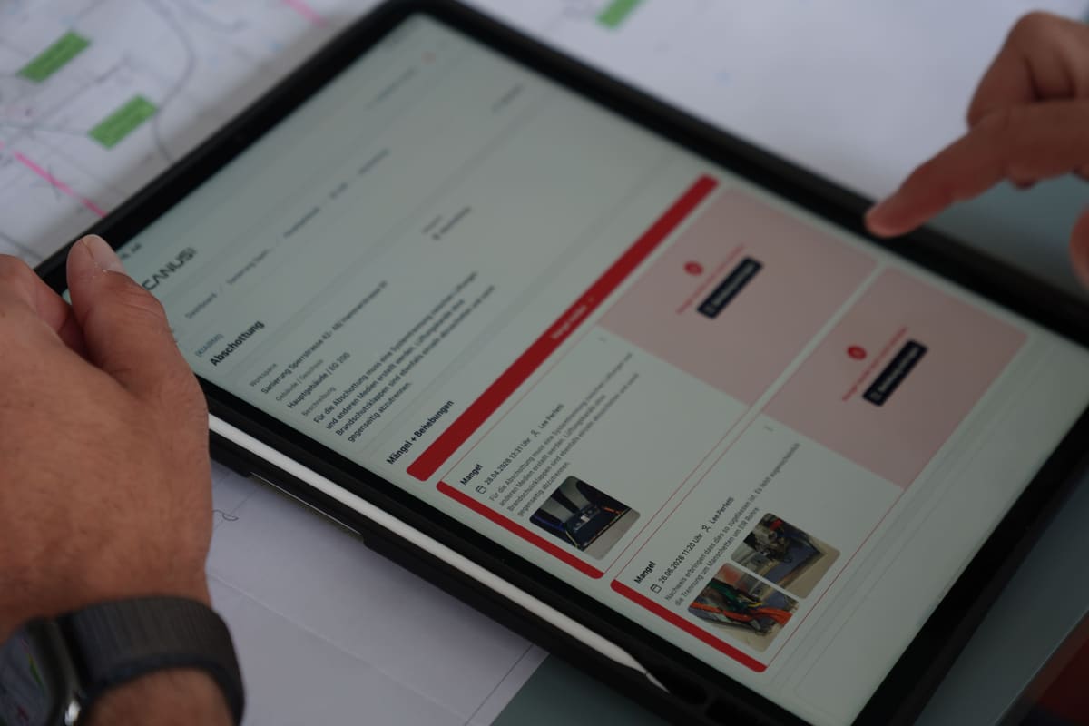 WAPP im Einsatz – Digitale Protokollerstellung
